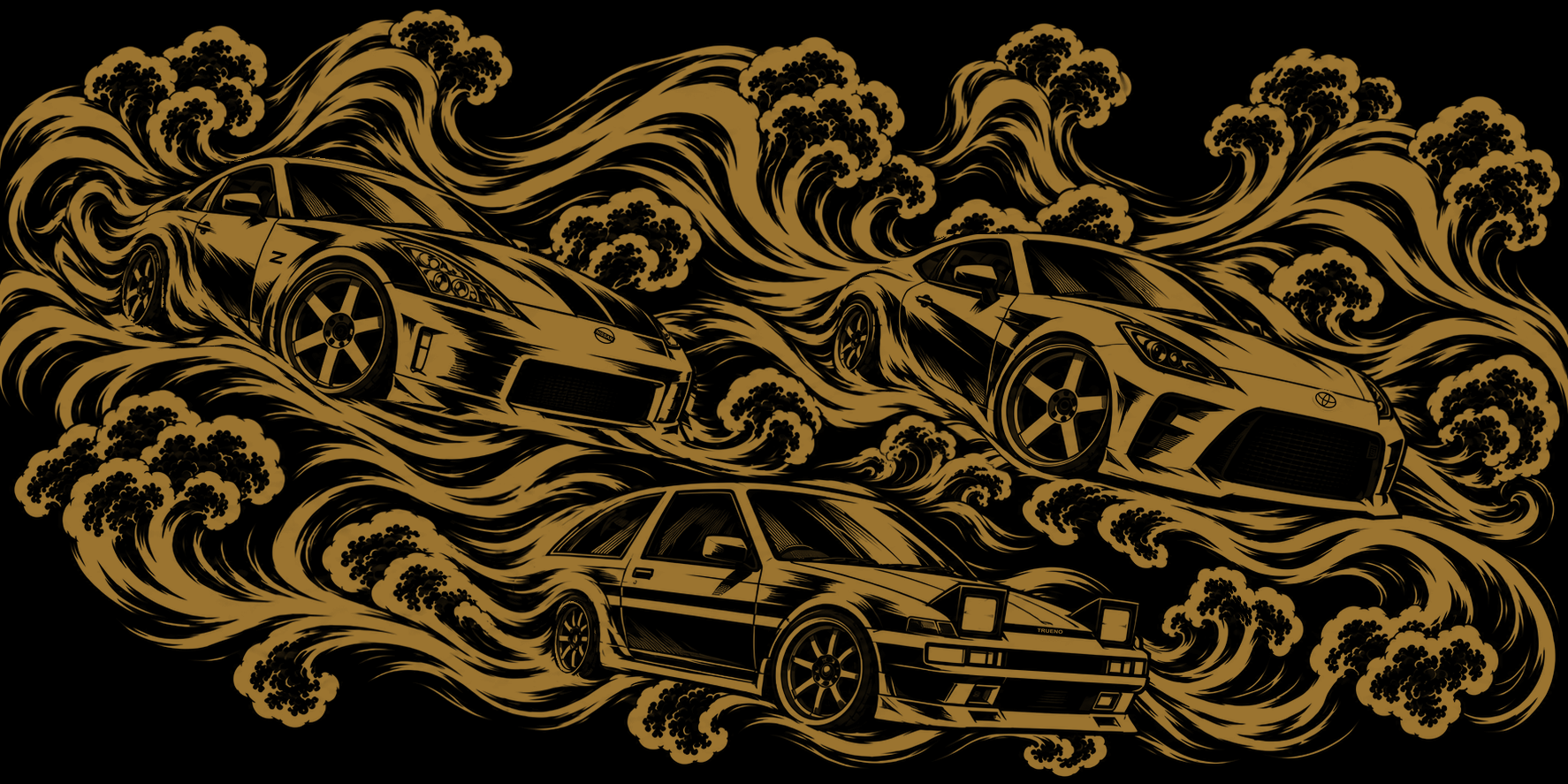 Drift Smoke / back artwork